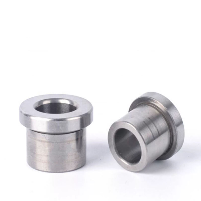 3x Lagerhülsen Mit Flansch – Stahlbuchsen 12 Mm Bohrung, 16 Mm Außen-ø, 22 Mm Länge, Gehärtet 60 HRC, Für Maschinen & Motoren