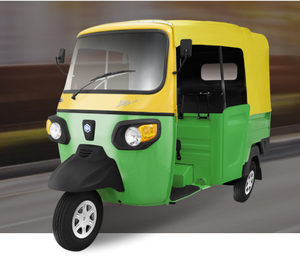 Piaggio "Piaggio Ape Auto DXL AUTO" India Popular Auto Rickshaw Transporte Vendedor ambulante Uso 3Wheeler Rickshaw - Product Image 3