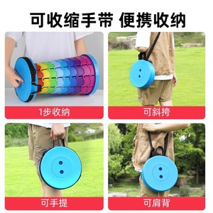 Silla Plegable Giant Fin King, Portátil, de Plástico, para Exteriores, Camping, Pesca, Telescópica y Ajustable - Product Image 3