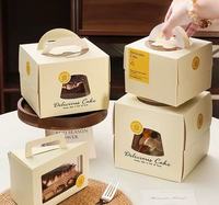 Boîtes de boulangerie biodégradables avec doublure personnalisée, logo sur mesure pour desserts, chocolats, fraises, beignets, cadeaux de fête