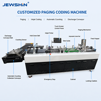 Máquina de Codificación Automática, Sistema de Codificación por Inyección de Tinta con Alimentador de Páginas para Impresión, Conteo y Transporte de Productos de Embalaje de Papel y Cartón