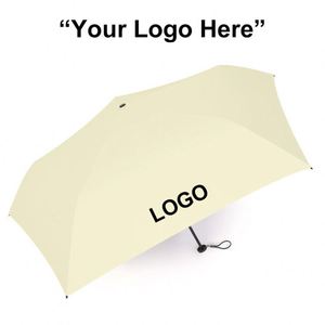 Paraguas Japonés Plegable Triple, Ultraligero, Transparente, Tipo Pluma, para Sol y Lluvia - Product Image 3