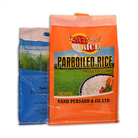 25kg 50 kg 50lb Thaïlande Sac de riz Sac de riz vide Fournisseurs de riz Basmati Sacs de 50 kg