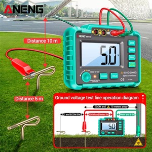 Testeur numérique de résistance d'isolement et de terre ANENG MH14 AC 200Vrms, voltmètre mégohmmètre, équipement IP55, garantie 3 ans - Product Image 3