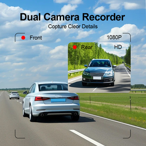 Caméra de tableau de bord sans fil à double enregistrement avant et arrière 1080P à angle réglable avec moniteur de stationnement et vision nocturne - Product Image 6