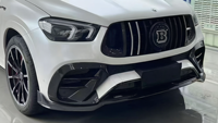 Kits de carrosserie en fibre de carbone pour Mercedes Benz W167 GLE53 : lèvre avant, calandre, diffuseur arrière, 2019 et plus