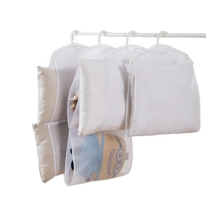 Andeya Wardrobe Handbag Organizer Drying Tack Hanging Bag Storage Organizer for Pillow and Toys
