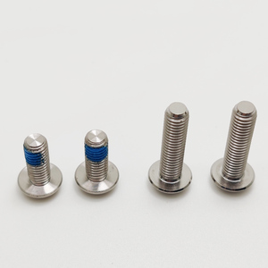 Tùy chỉnh GR5 / TC4 Titan vít Nylon vá nút tự khóa Pan đầu vít titan - Product Image 3