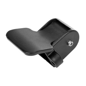 Poignée de bureau réglable en hauteur Jianxin en nylon à tête unique, noire, 69x61x46mm - Product Image 1