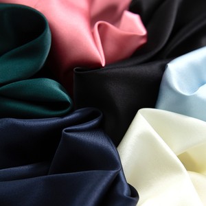 Camisa de Satén de Seda Morera de Color Liso para <span class=keywords><strong>Mujer</strong></span>, Blusa de Manga Larga, Estilo Nuevo de Primavera con Cuello Estilo Inglés, Lavable con Spandex - Product Image 2