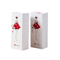 Boîte cadeau magnétique pliable et portable, gain de place, avec doublure en éponge, boîte rigide couleur pleine, directement de l'usine