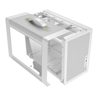 ZeroMaster P60 Portable Full Tower Mini ITX Case M-ATX PC USB 3.0 Type-C Interface Aluminum Tempered Glass Gaming Computer