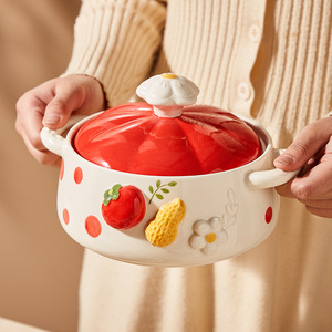 Vaisselle en céramique colorée sous glaçure, design attrayant : Bols, Assiettes, Bols à yaourt, Bols à nouilles instantanées, Plats à nouilles italiennes, Ensembles de bols et assiettes - Product Image 2