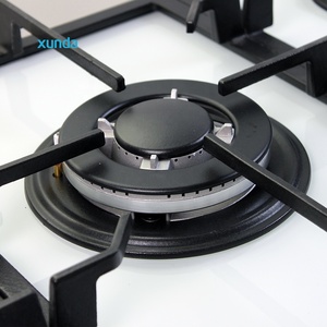 Piano Cottura a Gas Xunda a 5 Fuochi, Elettrodomestico da Cucina Professionale, Piano Cottura a Gas Incasso in Vetro Temperato per Uso Domestico e Alberghiero - Product Image 6