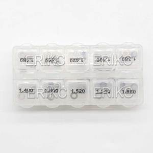 ERIKC B48 – Kit <span class=keywords><strong>de</strong></span> rondelles <span class=keywords><strong>de</strong></span> base d'injecteur, cales <span class=keywords><strong>de</strong></span> réglage d'huile et cales <span class=keywords><strong>de</strong></span> réglage <span class=keywords><strong>de</strong></span> levée d'armature – Taille : 1,38 mm-1,56 mm - Product Image 5