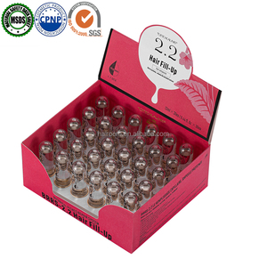 Máscara Capilar Orgânica 13ml Ampolas de Alta Concentração com Proteína, Colágeno e Queratina para Tratamento Capilar e Reparação do Couro Cabeludo - Product Image 1