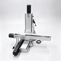 Modul Linear 3 Sumbu XYZ Berpenggerak Sekrup Bola dari Paduan Aluminium untuk Robot Kartesian pada Mesin Dispensing Otomatis