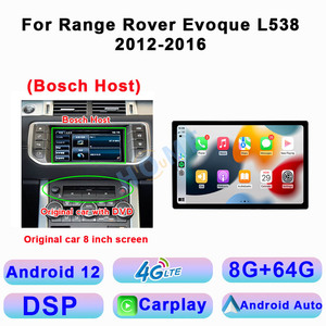 Lecteur multimédia de navigation GPS à double système Android 12 128G 13 pouces avec <span class=keywords><strong>CarPlay</strong></span> sans fil pour Land Rover Range Rover Sport Vogue <span class=keywords><strong>Evoque</strong></span> - Product Image 3