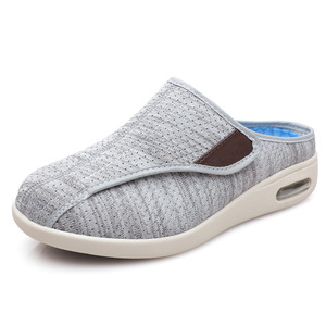 Fabrik benutzer definierte Neuropathie Schwellung breite Zehen Box Hausschuhe Komfortable gesunde medizinische Diabetiker Schuhe - Product Image 5