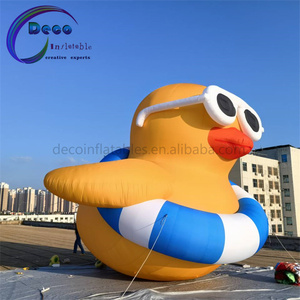 <span class=keywords><strong>Canard</strong></span> jaune gonflable géant pour la publicité, costume de mascotte gonflable pour les fêtes et la promotion - Product Image 6