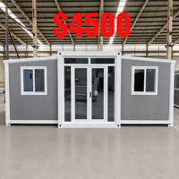 Maisons Modulaires Préfabriquées, Cabanes Préfabriquées, Maisons Conteneurs Extensibles de 20 pieds, Résidence pour Ouvriers, Bureau de Chantier, Dortoir, Cabine