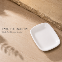 Plat à sauce en porcelaine céramique pour le service en chambre d'hôtel et les tables de restaurant – Approvisionnement en gros pour les acheteurs de l'hôtellerie – Vente en gros mondiale