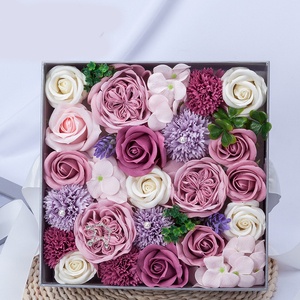 Regalo del Día de San Valentín Jabón <span class=keywords><strong>Flor</strong></span> Rosa Regalo de cumpleaños para Amiga <span class=keywords><strong>Flor</strong></span> artificial Jabón Rosa Regalo - Product Image 5