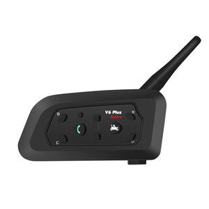 Audfonos Para Casco, V6Plus BT Wireless Interphone 1200M, 6 Riders Connection, 2-Way Bluetooth Casque Moto <span class=keywords><strong>Intercom</strong></span> - Product Image 1