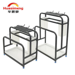 Huasimeng - Juego de 13 piezas de acero inoxidable para cocina, apto para lavavajillas, con soporte para cuchillos, tabla de cortar, soporte para palillos, almacenamiento multifuncional - Product Image 2
