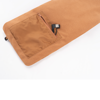 Couvre-cou chauffant thermique Écharpe courte en polyester uni avec enveloppe de manchon de couverture de visage en peluche pour écharpe chauffante USB extérieure