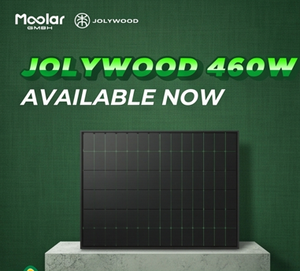 แผงโซลาร์เซลล์ Jolywood 460W สีดำทั้งหมด เซลล์ขนาด 182 มม. มีสินค้าในสต็อก EU - Product Image 1
