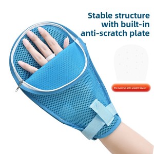 Guantes de Sujeción para Pacientes Mayores, Antitirones, Anti-Autodañas, Anti-Rasguños, Correas de Fijación de Muñeca, Venta al por Mayor de Fábrica - Product Image 2