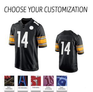 Pantalones Deportivos con Protección, Camisetas de Fútbol Americano con Logotipo Personalizado, Camiseta de <span class=keywords><strong>Rugby</strong></span> Americana para <span class=keywords><strong>Hombre</strong></span> - Product Image 4