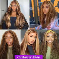 Lot de Cheveux Vierges Super Double Drawn 12A en Gros, Extensions de Cheveux Naturels Bouclés Pixie 100% Humains pour Femmes Noires