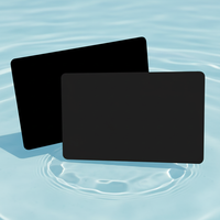 Tarjeta de Membresía de PVC Impermeable Impresa a Color Personalizada, Etiqueta Digital NFC Mini RFID sin Contacto, 213 ISO Hoteles 13.56MHz 1K