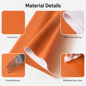Rouleau <span class=keywords><strong>de</strong></span> tissu synthétique pour ameublement <span class=keywords><strong>de</strong></span> canapé, résistant aux griffures des chats, en PVC, simili cuir, imperméable, ignifuge, adapté aux animaux domestiques - Product Image 3