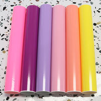 Rollo de Vinilo de PVC de Color con Garantía de 2 Años, Brillante y Mate, Autoadhesivo, Resistente a los Rayos UV y al Agua, para Manualidades y Decoración de Carrocerías