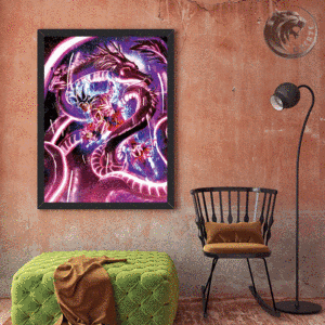 Póster 3D de Anime Personalizado al por Mayor, Póster 3D de Dragon Ball Z, <span class=keywords><strong>Goku</strong></span>, Wukong, Vegeta, Frieza, Póster Lenticular 3D de Anime, Imágenes 3D - Product Image 4