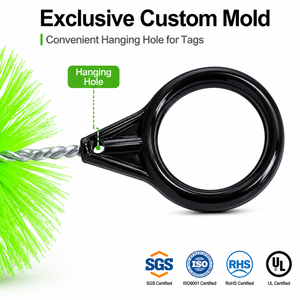 Industrielle Aquarium-Reinigungsbürste mit Edelstahlkern, OEM-anpassbar für Fischteich- und Aquariumreinigung - Product Image 4