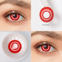 PSEYECHE Lensa Kontak Halloween Terbaru Lensa Kontak Kosmetik Lensa Kontak Crazy Eyes Sharingan