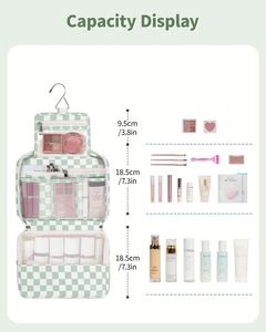 Large Makeup Cosmetic Organizer Storage Hanging <b>Toiletry</b> <b>Bag</b> for <b>Men</b> and Women Travel <b>Toiletries</b> <b>Bag</b> Water-resistant - Product Image 2