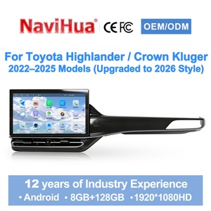 Navihua 15.6'' Android Car Radio DSP Multimedia Carplay Auto <b>Stereo</b> Upgrade for Toyota Crown Kluger/Highlander 2022-2025 to 2026 - Product Image 1