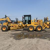 Niveleuse Caterpillar 140H d'occasion de haute qualité avec lame frontale et ripper, 99 % neuve, CAT 140H 140K 140G d'occasion à bas prix