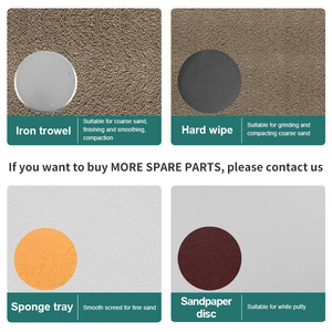 Disque de ponçage en plastique Éponge Pan Papier de verre Éponge de ponçage Disque pour mur Plâtre Machine - Product Image 6