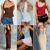 Shain 2026 Nouvelle Collection Vêtements Femme en Gros Robes Décontractées T-shirts Emballage Mixte Livraison Aléatoire Vêtements en Stock