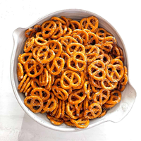 Fabrieksleveranciers Commerciële Producent Pretzels Zoutkoekjes Productie Volledige Biscuit Productielijn voor Kleine Capaciteit