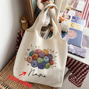 <span class=keywords><strong>Sac</strong></span> fourre-tout en <span class=keywords><strong>crochet</strong></span> floral personnalisé, style Harajuku, <span class=keywords><strong>sac</strong></span> à main de voyage, cadeau pour maman, grand-mère - Product Image 1