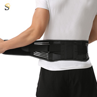 Ceinture de soutien lombaire SHILION à double système de pression, réglable, pour l'entraînement sportif