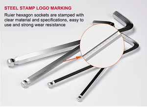 9Pcs Metric Allen Cờ Lê Hex Thiết Lập Tiêu Chuẩn Ngắn Dài Cánh Tay Cờ Lê 1.5-10Mm Cho Xe Đạp Xe Máy <span class=keywords><strong>S</strong></span>ửa Chữa Công Cụ - Product Image 5