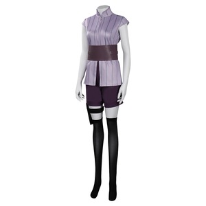 Costume Cosplay Anime High Winds Hinata <span class=keywords><strong>Shippuden</strong></span>, Completo Corto da Donna, Set Completo di Componenti per Abbigliamento - Product Image 1